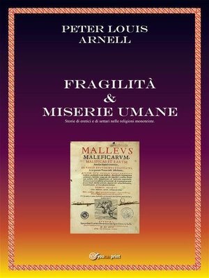 cover image of Fragilità & Miserie Umane